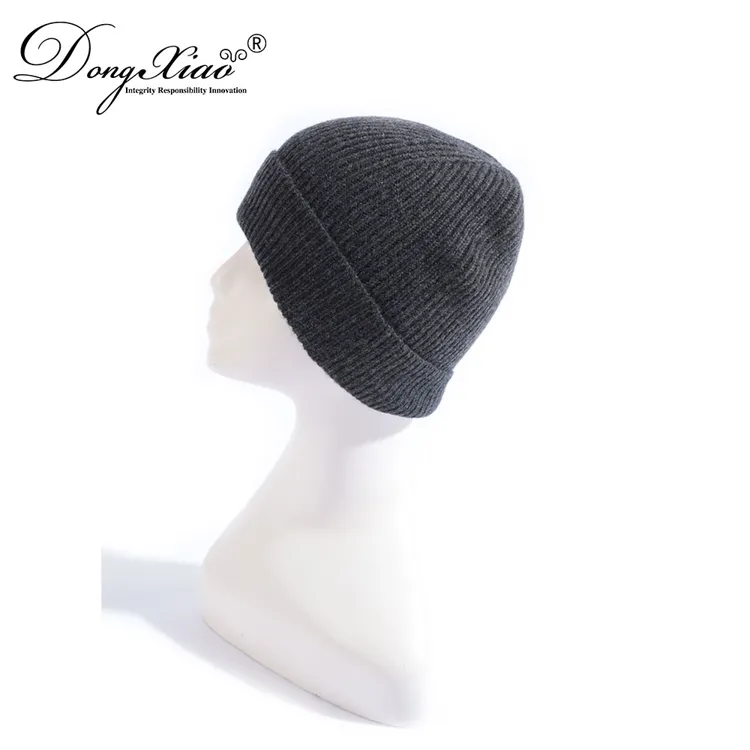 Classic Fold-up Beanie · 100% Cashmere · Unisex Knit Cap, 14–15.5µm, Winter Warmth / Outerwear — detail view 17