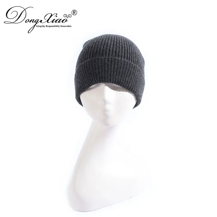 Classic Fold-up Beanie · 100% Cashmere · Unisex Knit Cap, 14–15.5µm, Winter Warmth / Outerwear — detail view 18