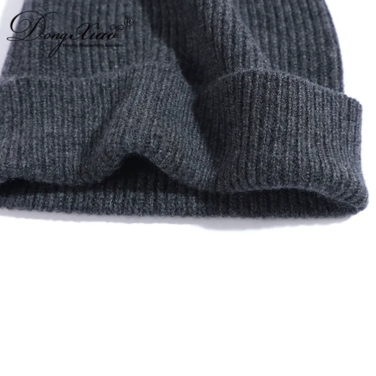 Classic Fold-up Beanie · 100% Cashmere · Unisex Knit Cap, 14–15.5µm, Winter Warmth / Outerwear — detail view 21