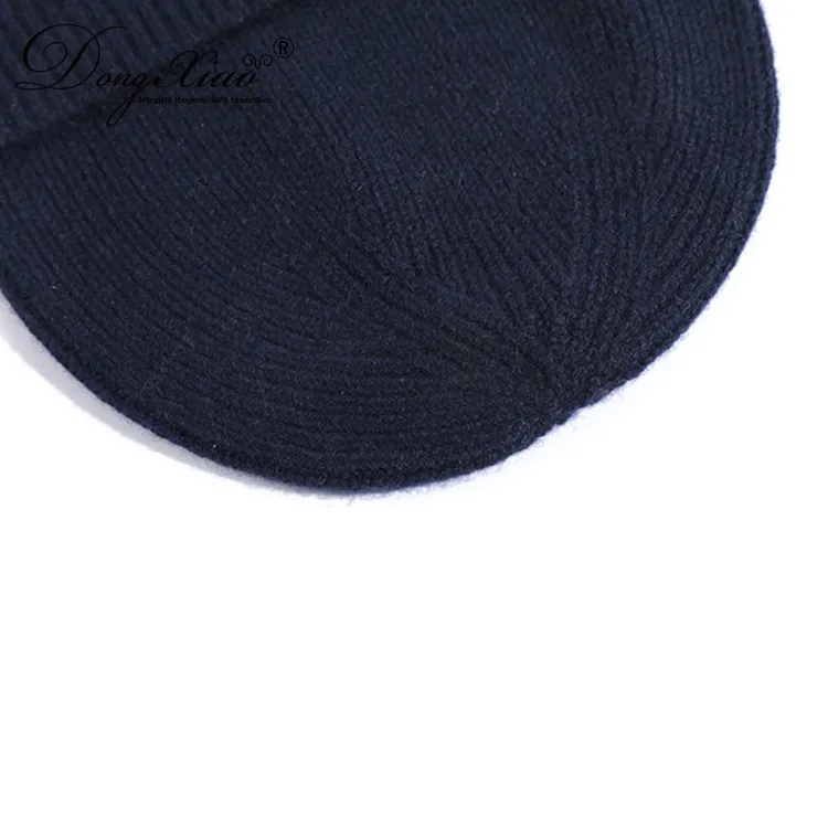 Classic Fold-up Beanie · 100% Cashmere · Unisex Knit Cap, 14–15.5µm, Winter Warmth / Outerwear — detail view 23