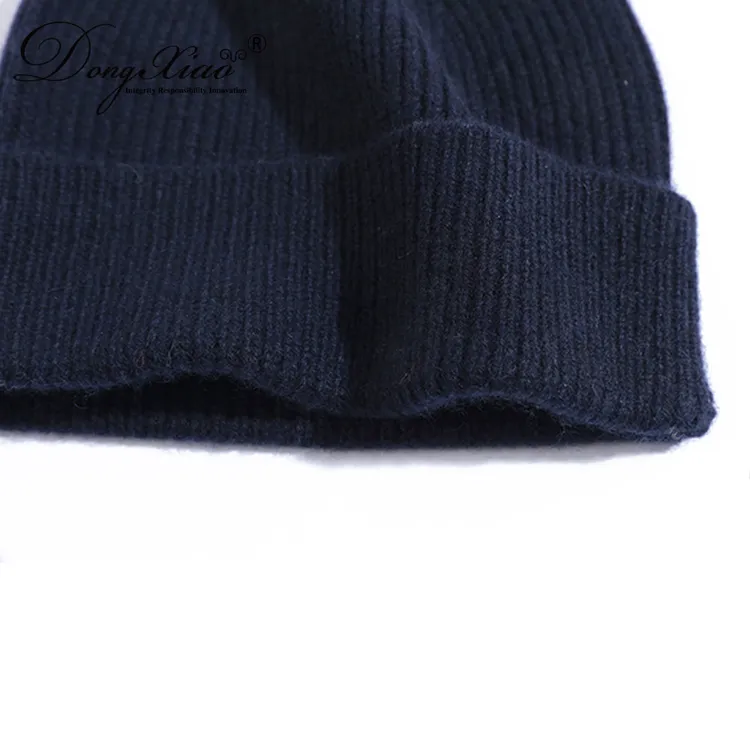 Classic Fold-up Beanie · 100% Cashmere · Unisex Knit Cap, 14–15.5µm, Winter Warmth / Outerwear — detail view 24