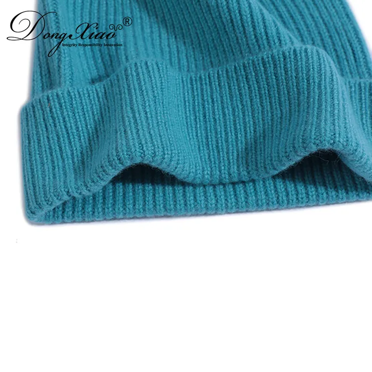 Classic Fold-up Beanie · 100% Cashmere · Unisex Knit Cap, 14–15.5µm, Winter Warmth / Outerwear — detail view 28
