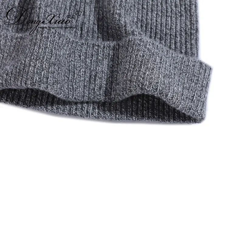 Classic Fold-up Beanie · 100% Cashmere · Unisex Knit Cap, 14–15.5µm, Winter Warmth / Outerwear — detail view 43
