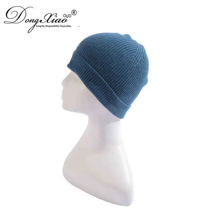 Classic Fold-up Beanie · 100% Cashmere · Unisex Knit Cap, 14–15.5µm, Winter Warmth / Outerwear — detail view 44