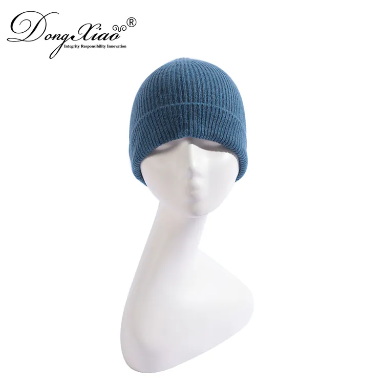 Classic Fold-up Beanie · 100% Cashmere · Unisex Knit Cap, 14–15.5µm, Winter Warmth / Outerwear — detail view 45