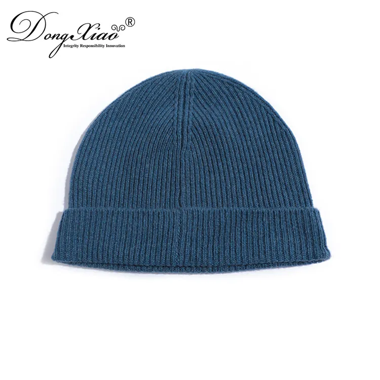 Classic Fold-up Beanie · 100% Cashmere · Unisex Knit Cap, 14–15.5µm, Winter Warmth / Outerwear — detail view 46