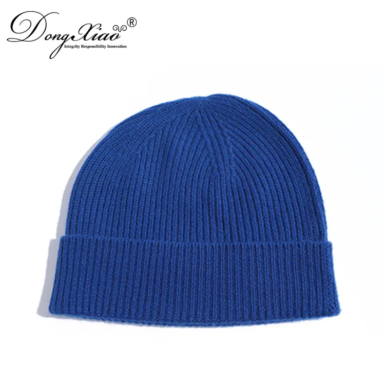 Classic Fold-up Beanie · 100% Cashmere · Unisex Knit Cap, 14–15.5µm, Winter Warmth / Outerwear — detail view 49