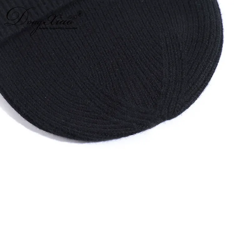 Classic Fold-up Beanie · 100% Cashmere · Unisex Knit Cap, 14–15.5µm, Winter Warmth / Outerwear — detail view 54