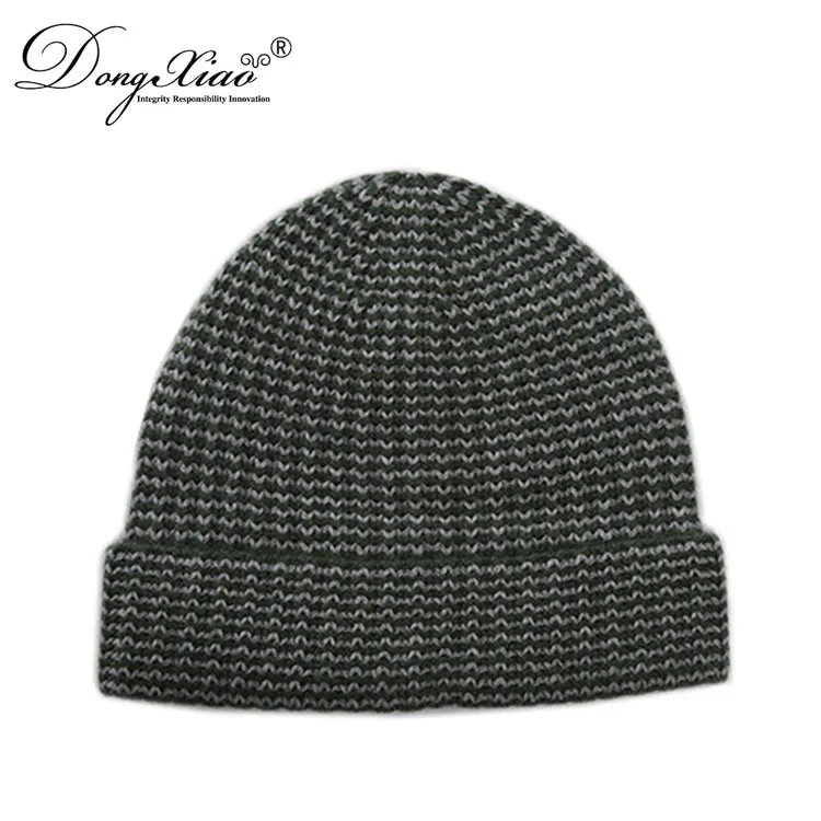 Wholesale Ribbed Knit Hat · 100% Cashmere · Unisex Knit Cap — Cashmere Hats & Beanies, 100% Cashmere