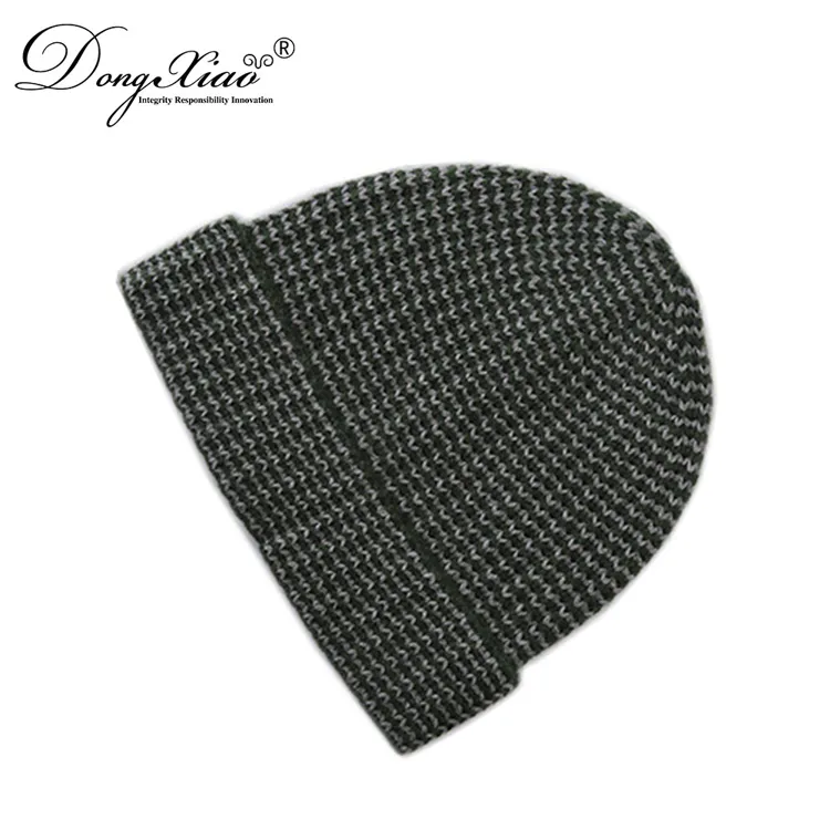 Ribbed Knit Hat · 100% Cashmere · Unisex Knit Cap, 14–15.5µm, Winter Warmth / Outerwear — detail view 4