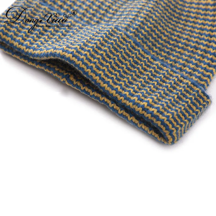 Ribbed Knit Hat · 100% Cashmere · Unisex Knit Cap, 14–15.5µm, Winter Warmth / Outerwear — detail view 8