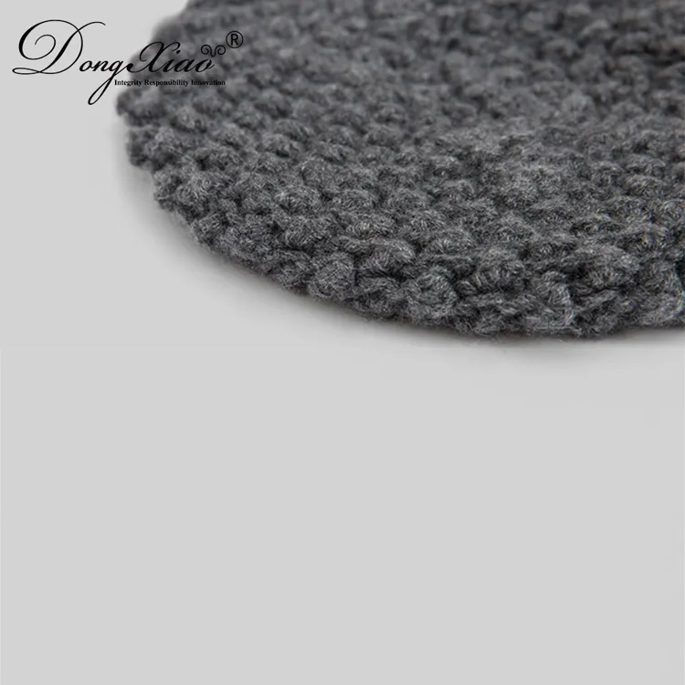 Ribbed Knit Hat · 100% Cashmere · Unisex Knit Cap, 14–15.5µm, Winter Warmth / Outerwear — detail view 7