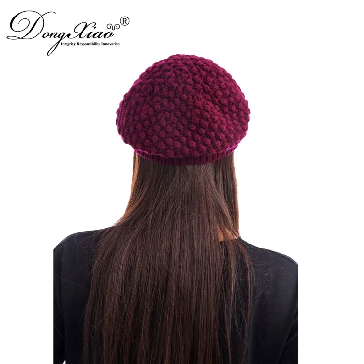 Ribbed Knit Hat · 100% Cashmere · Unisex Knit Cap, 14–15.5µm, Winter Warmth / Outerwear — detail view 10