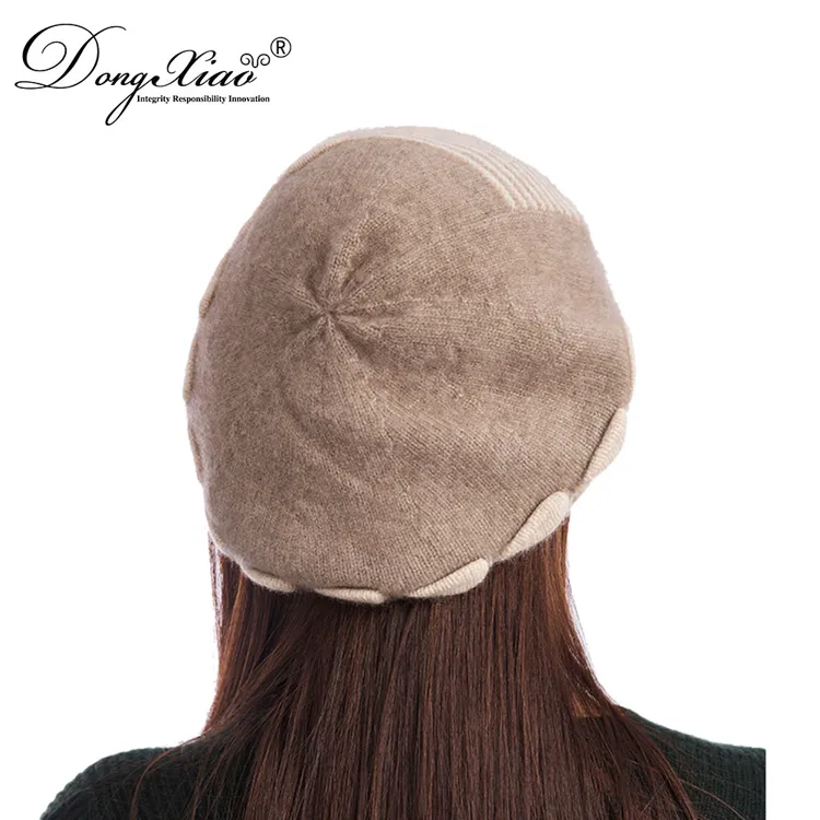 Classic Knit Hat · 100% Cashmere · Unisex Knit Cap, 14–15.5µm, Winter Warmth / Outerwear — detail view 4
