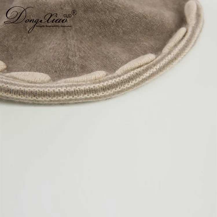 Classic Knit Hat · 100% Cashmere · Unisex Knit Cap, 14–15.5µm, Winter Warmth / Outerwear — detail view 7