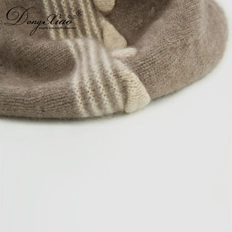 Classic Knit Hat · 100% Cashmere · Unisex Knit Cap, 14–15.5µm, Winter Warmth / Outerwear — detail view 8