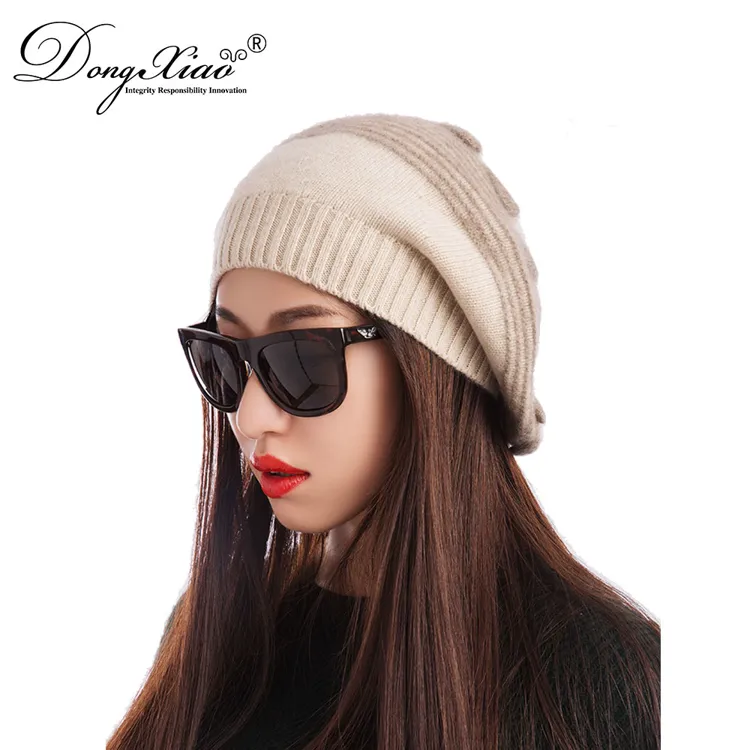 Classic Knit Hat · 100% Cashmere · Unisex Knit Cap, 14–15.5µm, Winter Warmth / Outerwear — detail view 9