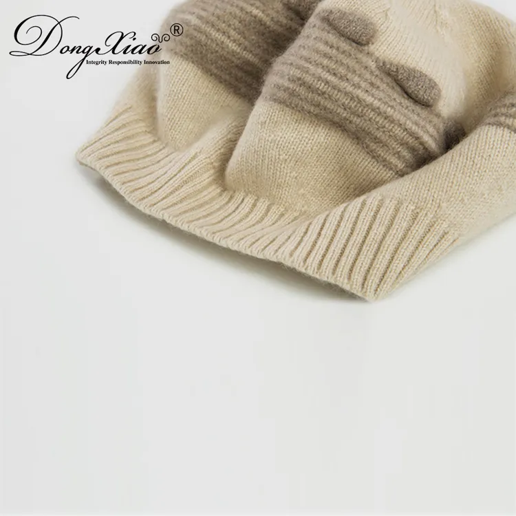 Classic Knit Hat · 100% Cashmere · Unisex Knit Cap, 14–15.5µm, Winter Warmth / Outerwear — detail view 15
