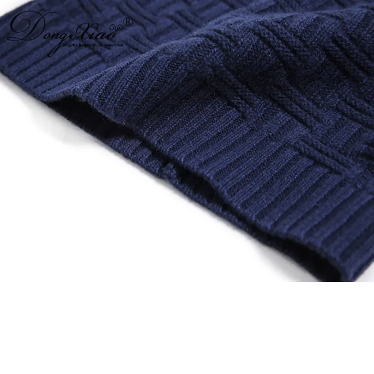 Knit Beanie · 100% Cashmere · Unisex Knit Cap, 14–15.5µm, Winter Warmth / Outerwear — detail view 4