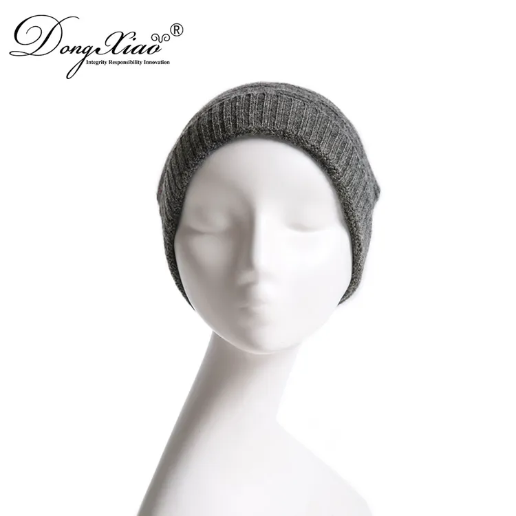 Knit Beanie · 100% Cashmere · Unisex Knit Cap, 14–15.5µm, Winter Warmth / Outerwear — detail view 6