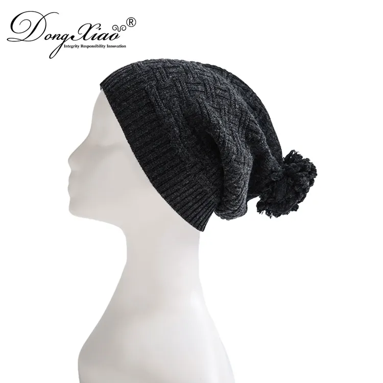 Knit Beanie · 100% Cashmere · Unisex Knit Cap, 14–15.5µm, Winter Warmth / Outerwear — detail view 10