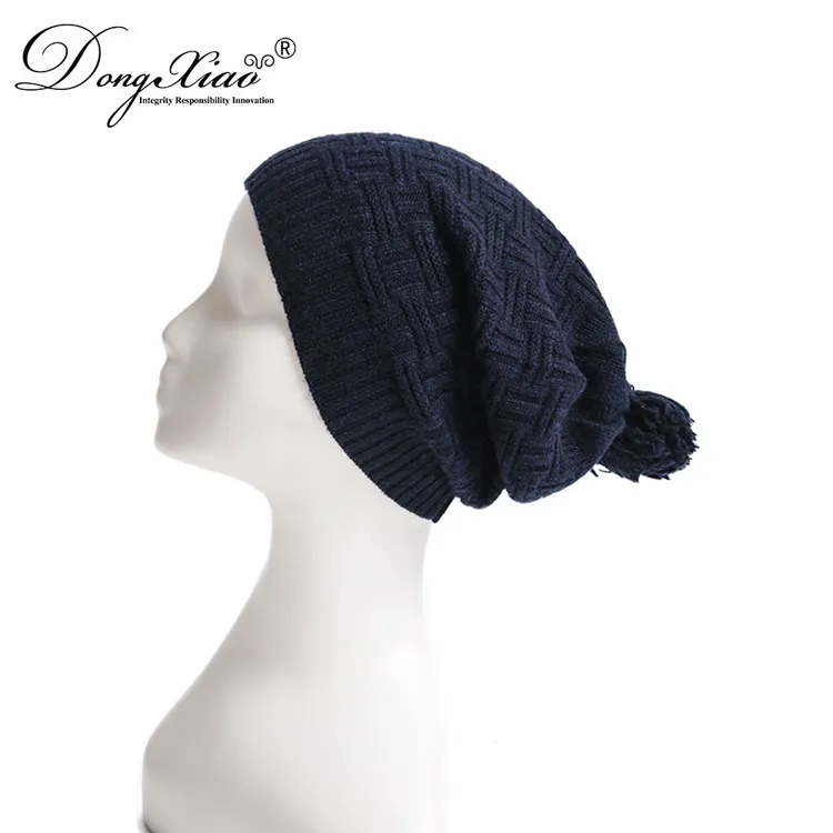Knit Beanie · 100% Cashmere · Unisex Knit Cap, 14–15.5µm, Winter Warmth / Outerwear — detail view 15