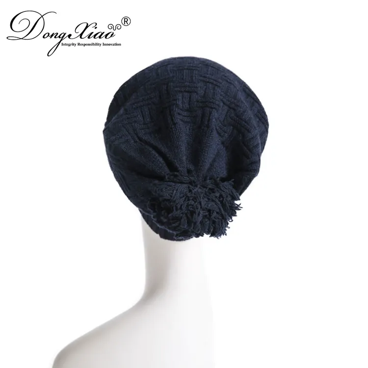 Knit Beanie · 100% Cashmere · Unisex Knit Cap, 14–15.5µm, Winter Warmth / Outerwear — detail view 16