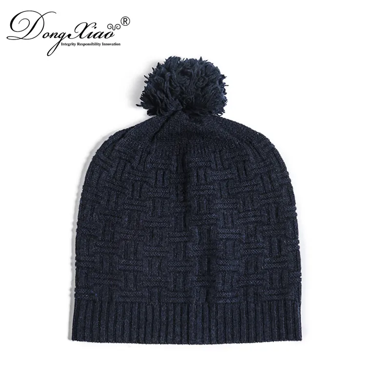 Knit Beanie · 100% Cashmere · Unisex Knit Cap, 14–15.5µm, Winter Warmth / Outerwear — detail view 17